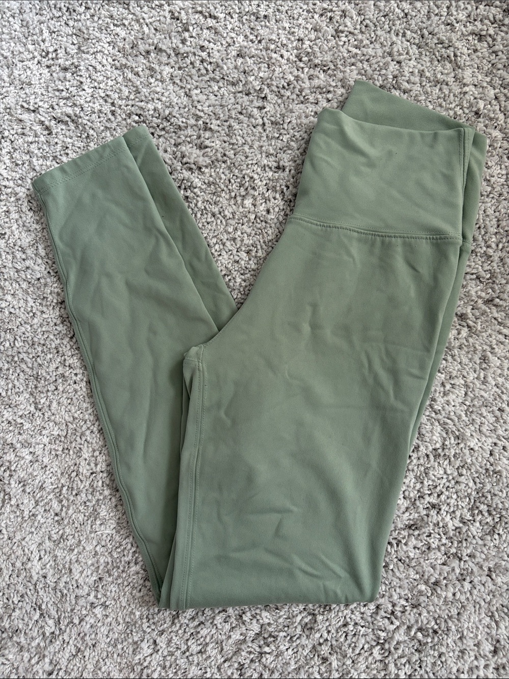 Olive Green Active Leggings